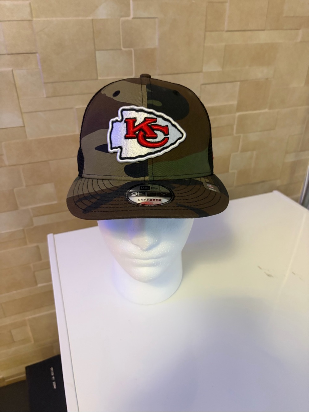 Kansas City Chiefs Camo Snapback Hat - new era NWT camo camouflage